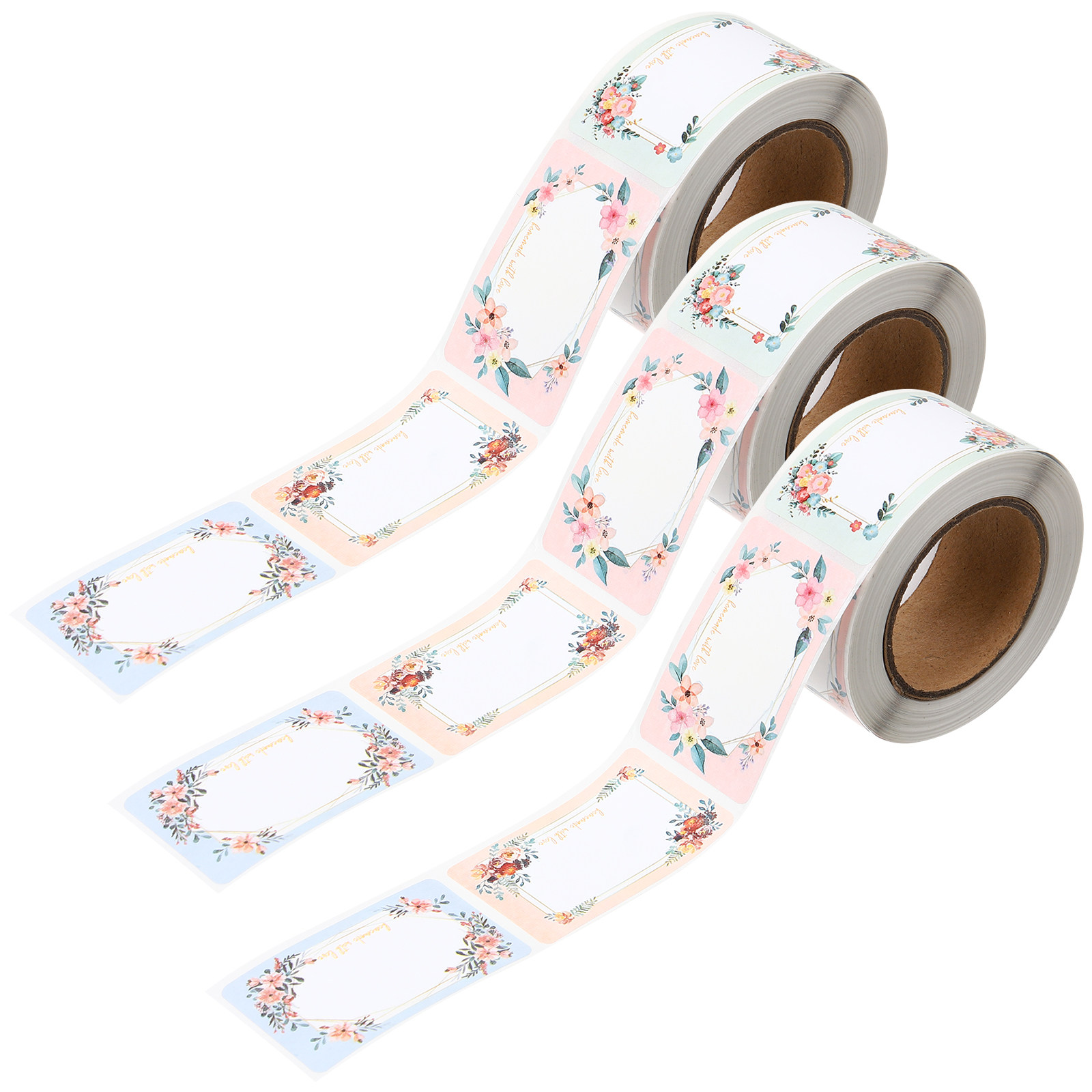 Food Storage Labels - 3 рулона пустых этикеток для нанесения
