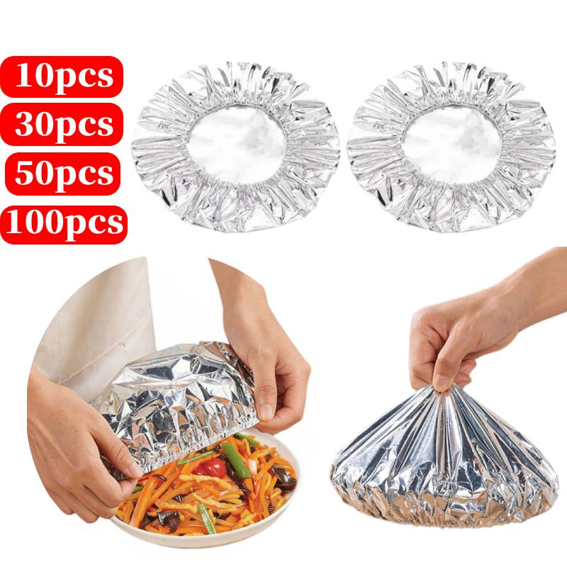 Food Storage Bag - 10-100 шт. многоразовых изоляционных пленок-покрытий, эластичные