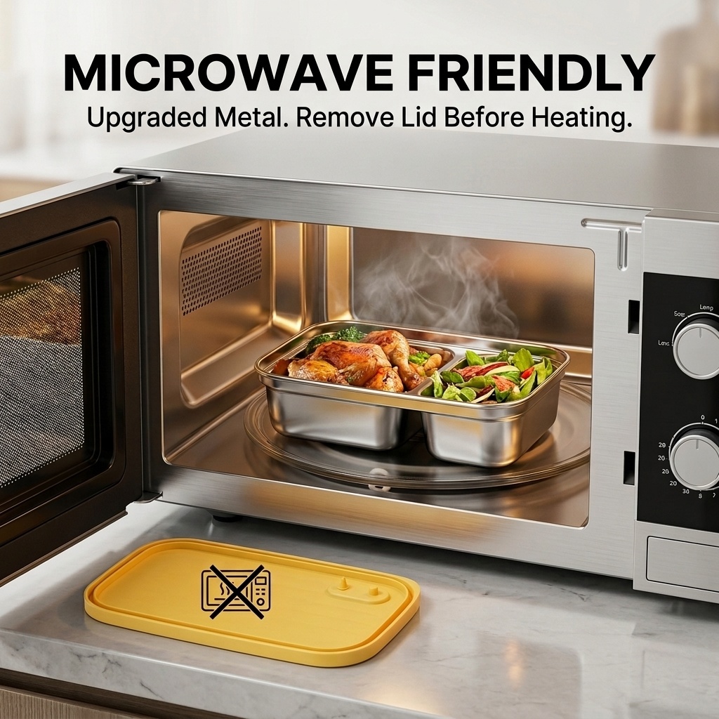 Набор ланч-боксов из нержавеющ – обзор и цена Food Storage Oven Safe