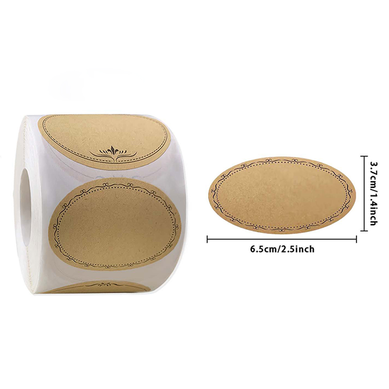 250 наклеек в рулоне, 2,5*1,4  – обзор и цена Food Storage Labels