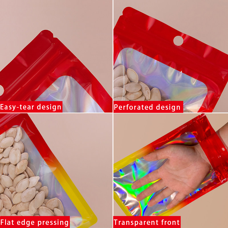 Голографическая цветная квадра – обзор и цена Food Storage Bag