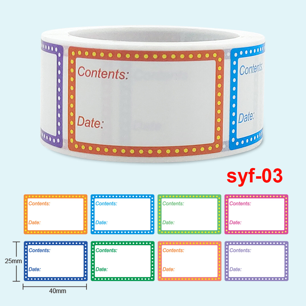 Безопасная дата каталог продук – обзор и цена Food Storage Labels