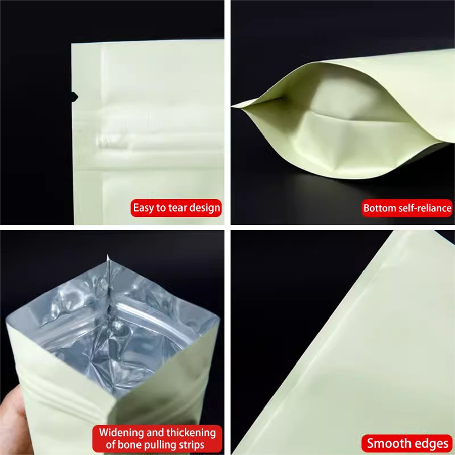 50/100 шт. матовых бледно-желт – обзор и цена Food Storage Bag