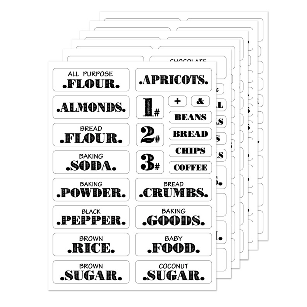 132 шт., водонепроницаемые нак – обзор и цена Food Storage Labels