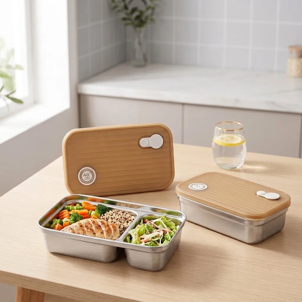 Ланч-бокс из нержавеющей стали – обзор и цена Food Storage With Dividers