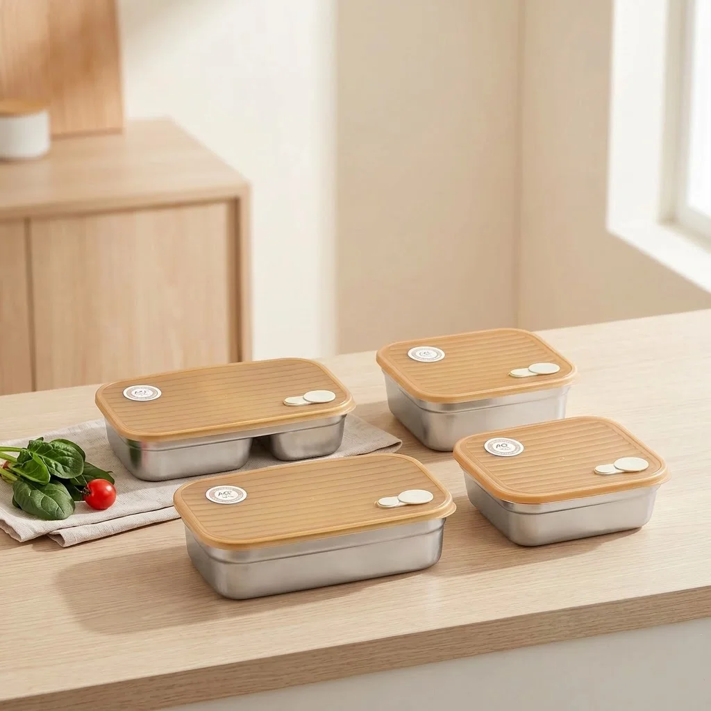 Ланч-бокс из нержавеющей стали – обзор и цена Food Storage With Dividers