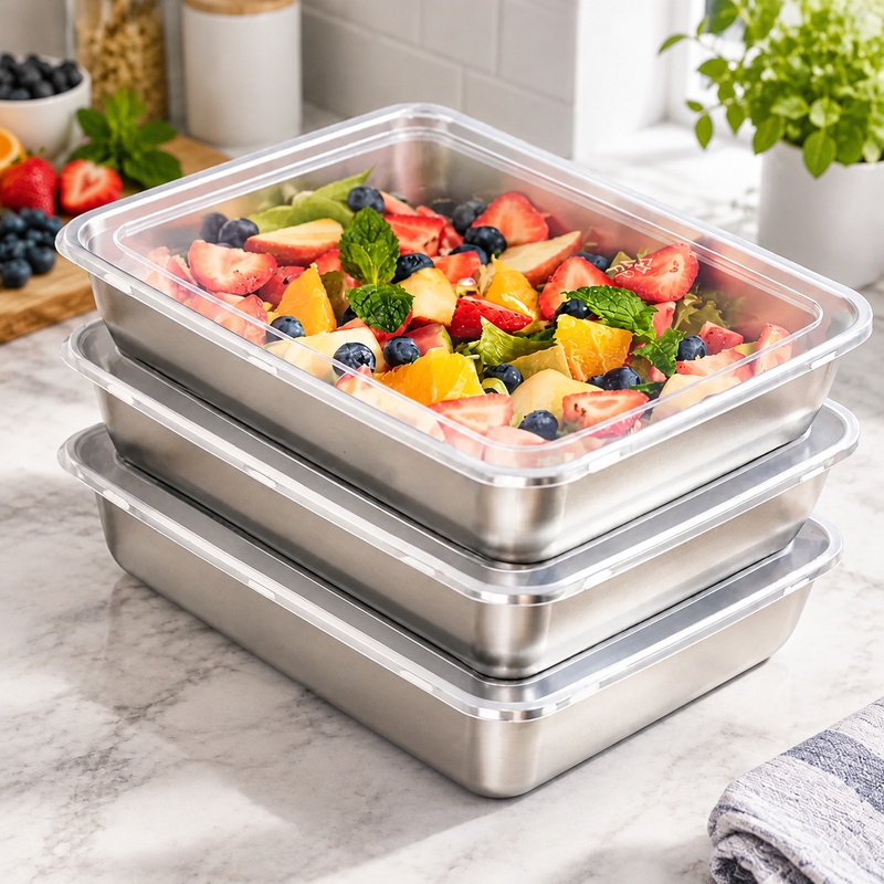 Набор из трех контейнеров для  – обзор и цена Food Storage Meals